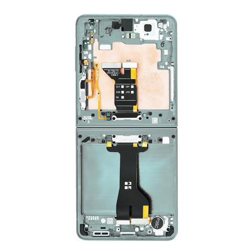 Service Pack - Battery and OLED Assembly With Frame Compatible for Samsung Galaxy Z Flip 7 5G (US & International) – Mint
